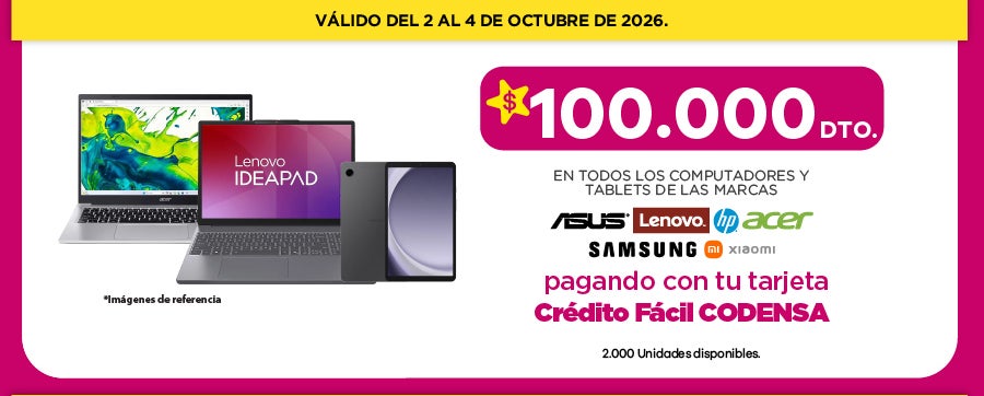 Cr&eacute;dito f&acute;cil codensa